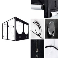 HOMEbox Evolution Q 240, aufgebaut 240cm x 240cm x 200cm...