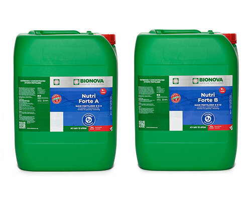 BIO NOVA Nutri Forte A und B Hydro, 1:500, je 20 L