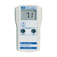 Milwaukee MW100 portable pH-Meter, Messb. 0,00-14,00pH,...