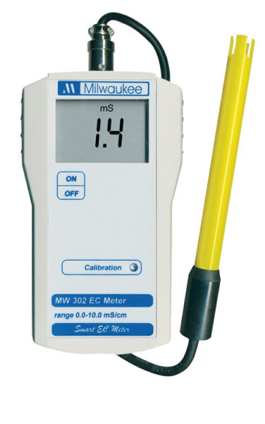 Milwaukee, EC-Meter, Messbereich 0-10 mS/cm, Auflösung 0,1 mS/cm, Genauigkeit +