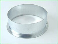 Anschluss, Metall, für ø 160 mm / 55 mm...
