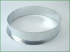 Anschluss, Metall, für ø 250 mm / 70 mm Anschlusslänge