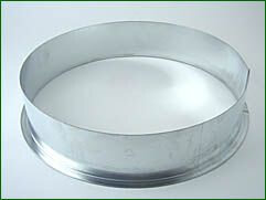 Anschluss, Metall, für ø 315 mm / 70 mm Anschlusslänge