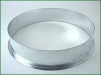 Anschluss, Metall, für ø 315 mm / 70 mm...