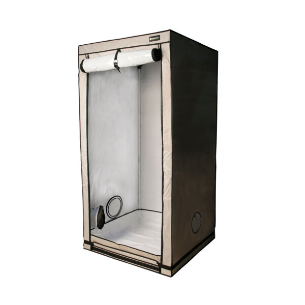 HOMEbox Ambient Q 80, aufgebaut 80cm x 80cm x 160cm