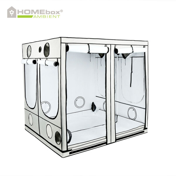 HOMEbox Ambient Q 200, aufgebaut 200cm x 200cm x 200cm (2 Versandkartons)