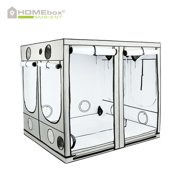 HOMEbox Ambient Q 240, aufgebaut 240cm x 240cm x 200cm (2 Versandkartons)