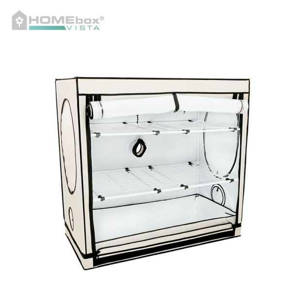 HOMEbox Vista Medium, aufgebaut 125cm x 65cm x 120cm
