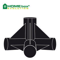 4-Wege-Eckverbinder für HOMEbox Evolution, 4 Stk./...
