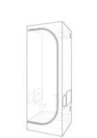 Secret Jardin Dark Room DR60 -  aufgebaut 60x60x170 cm - im Versandkarton