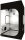 Secret Jardin Dark Room DR150 -  aufgebaut 150x150x235 cm - im Versandkarton