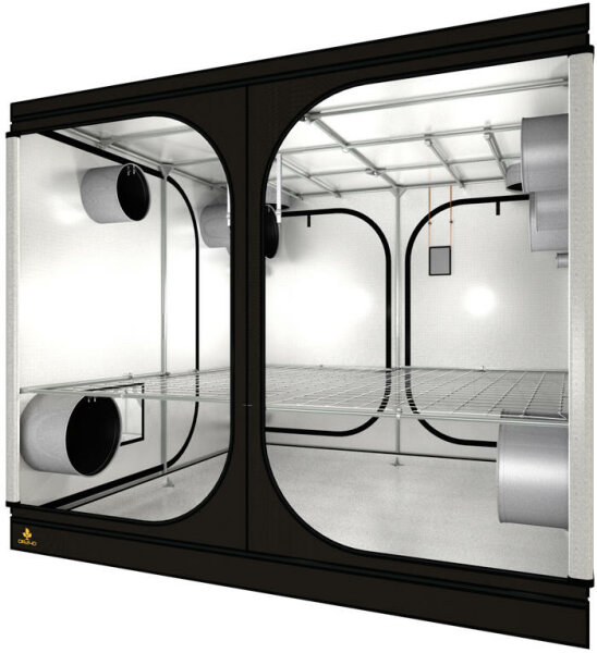 Secret Jardin Dark Room DR240 -  aufgebaut 240x240x200 cm - in 2 Versandkartons