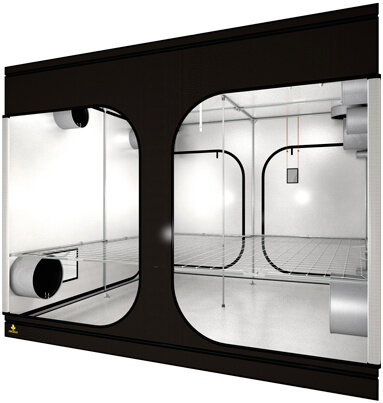 Secret Jardin Dark Room DR300 -  aufgebaut 300x300x235 cm - in 2 Versandkartons