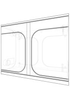 Secret Jardin Dark Room DR300w -  aufgebaut 300x150x235 cm - in 2 Versandkarton