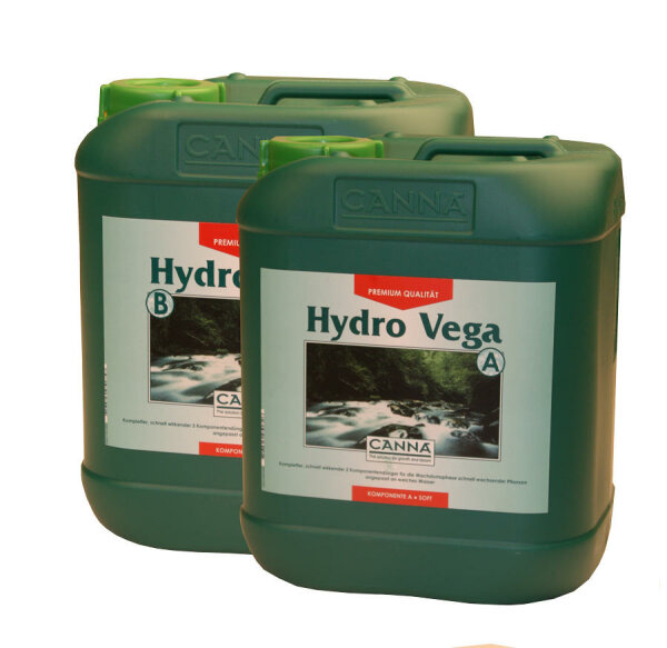 CANNA Hydro Vega A&B (Weiches Wasser) je 10 L