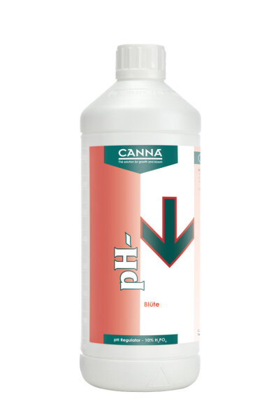 CANNA pH- Blüte 10%, 1L - zum Senken des pH-Wertes in der Blütephase
