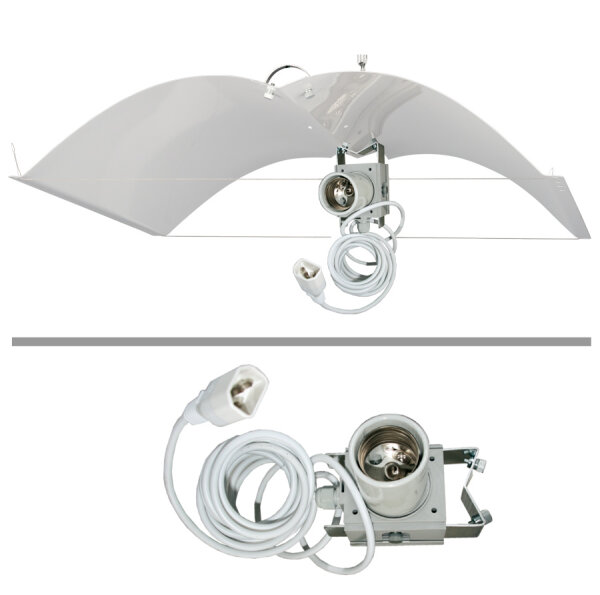 Adjust-A-Wings Defender L mit Fassung mit 4m IEC-Connector-Kabel