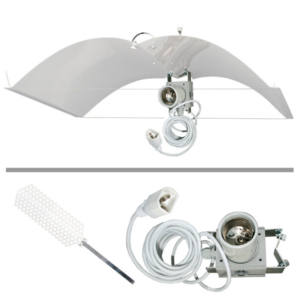 Adjust-A-Wings Defender large inkl. Super Spreader und Fassung mit IEC-Connecto