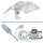 Adjust-A-Wings Avenger L inkl. Super Spreader L und Fassung mit IEC-Connector