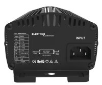 ELEKTROX ultimate 600W, elektronisch, 4 Stufen, 4m Kabel-Output + IEC-Input