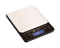 On Balance Tisch-Digitalwaage, OB-3000, 0,1g-3000g, schwarz