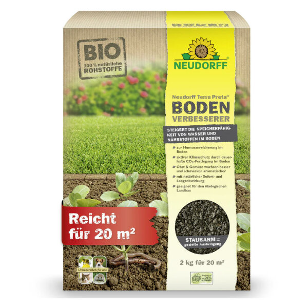 Neudorff, Terra Preta Boden Verbesserer, 2 kg