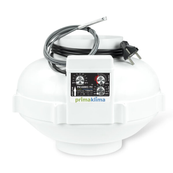 Prima Klima PK160EC-TC, Rohrventilator 1180m³/h