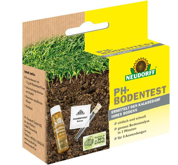Neudorff pH-Bodentest, Kalktest für Böden