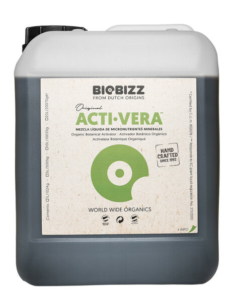 Biobizz ACTI-VERA, Botanischer Aktivator, 5 l