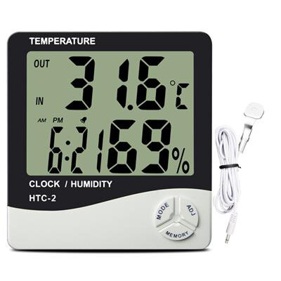 Digital Series Innen/Außen Min Max Thermometer und Hygrometer 2 Messpunkte